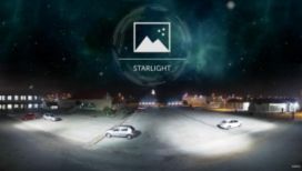 Demonstração do funcionamento do starlight® ou darkfighter® 